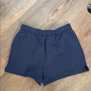 PINK Victoria's Secret Dark Blue Athletic Shorts